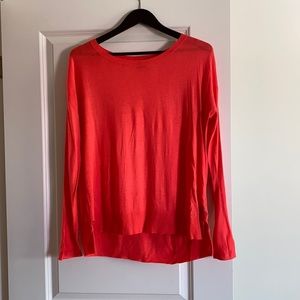 Light weight coral sweater